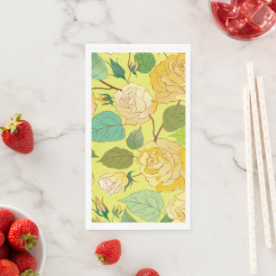 Roses 4 napkin
