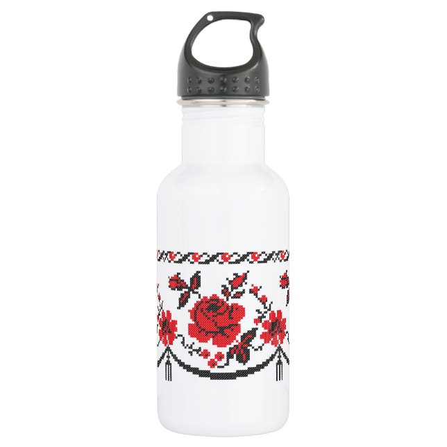 Roses 532 Ml Water Bottle (Front)