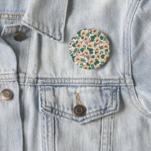 Roses 6 Cm Round Badge