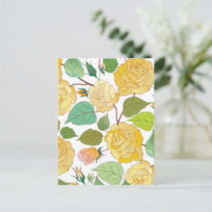 Roses 9 postcard