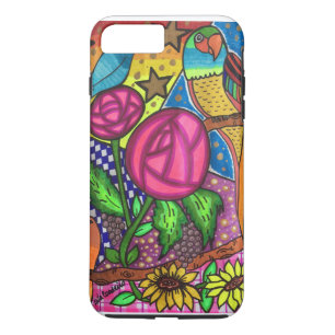 Roses and birds iPhone 8 plus/7 plus case