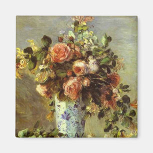 Roses and Jasmine Magnet