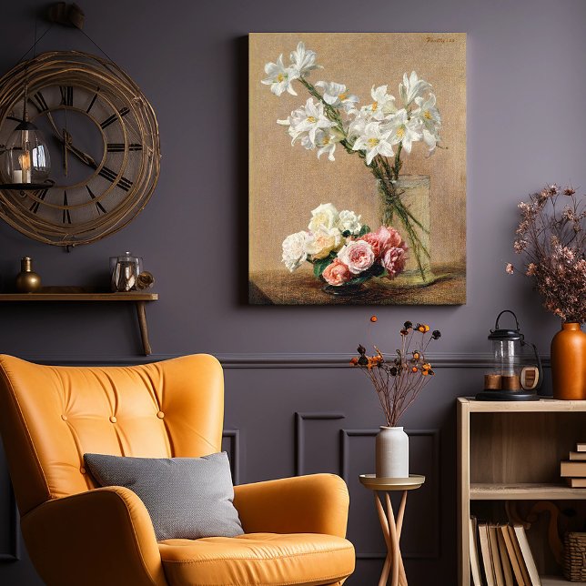 Roses and Lilies Poster (Creator Uploaded)