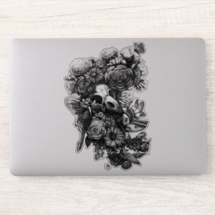 Roses and Moths - Black