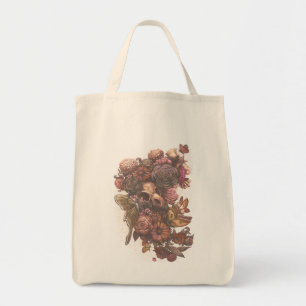 Roses and Moths Tote Bag