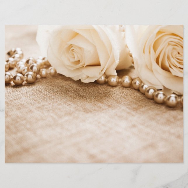 Roses and Pearls Flyer (Front)