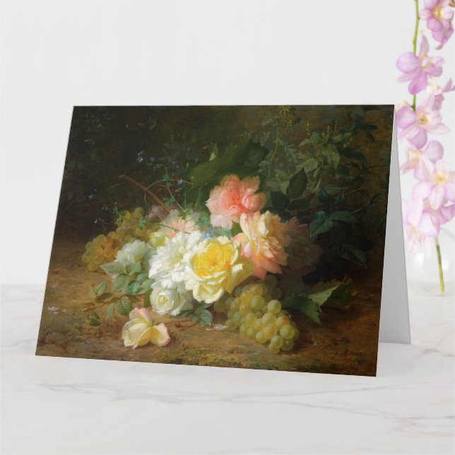 Roses and Raisins, Jules Médard  Card (Orchid)