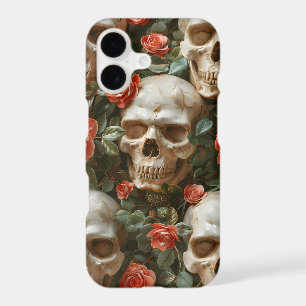 Roses and skulls design