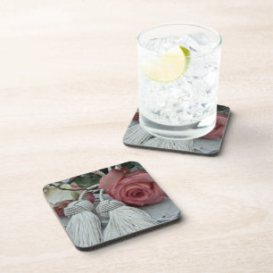 Roses And Tassels Coasters