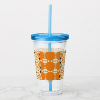 Roses And Waves Sparks Acrylic Tumbler