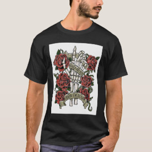 Roses Are Red Inside I'm Dead Anti Valentine's Day T-Shirt