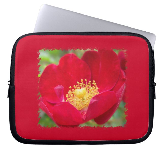 Roses Are Red Laptop Sleeve (Front)