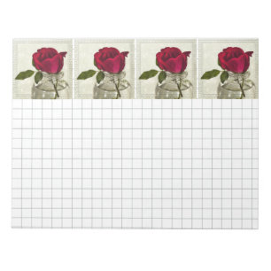 Roses are Red Notepad