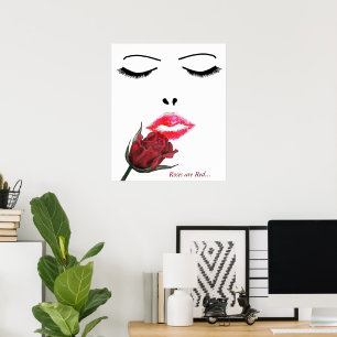 Roses are Red Picture Poster
