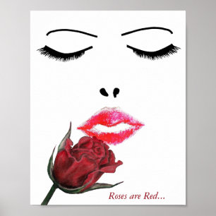 Roses are Red Picture Poster