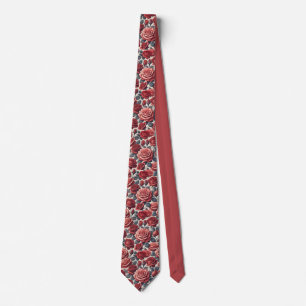 Roses are Red Tie
