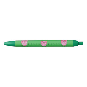 Roses  black ink pen