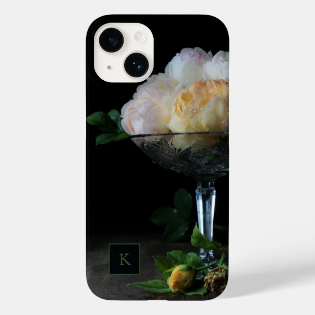 Roses Botanical Still Life iPhone Case (Back)