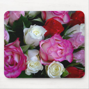 Roses Bouquet Mouse Pad