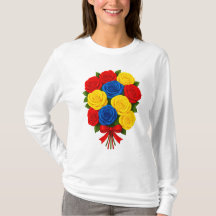 Roses Bouquet Women's Long Sleeve T-Shirt