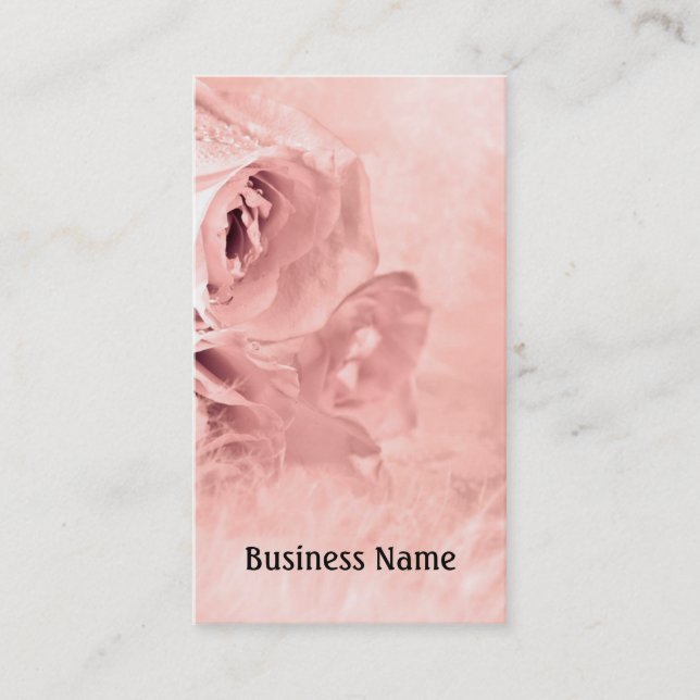 Roses Business Card (Front)