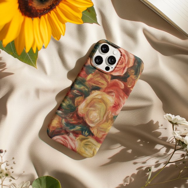 Roses by Pierre-Auguste Renoir Case-Mate iPhone Case (Creator Uploaded)
