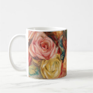 Roses by Renoir Impressionist Painting Coffee Mug