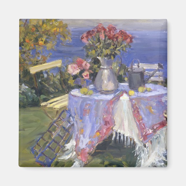 Roses by the Sea Magnet (Front)