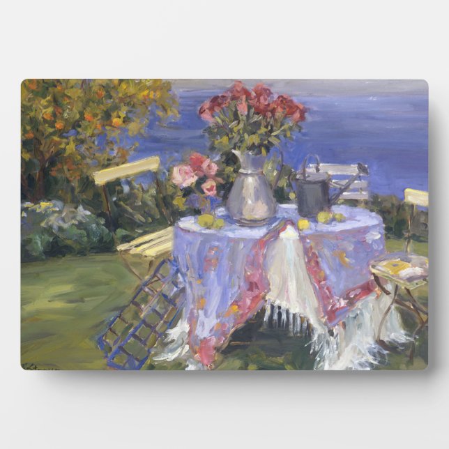 Roses by the Sea Plaque (Front)