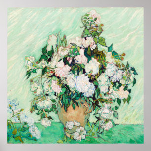 Roses by Vincent Van Gogh Poster