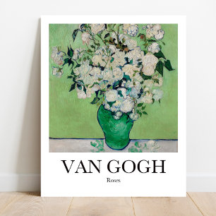 Roses by Vincent Van Gogh Poster