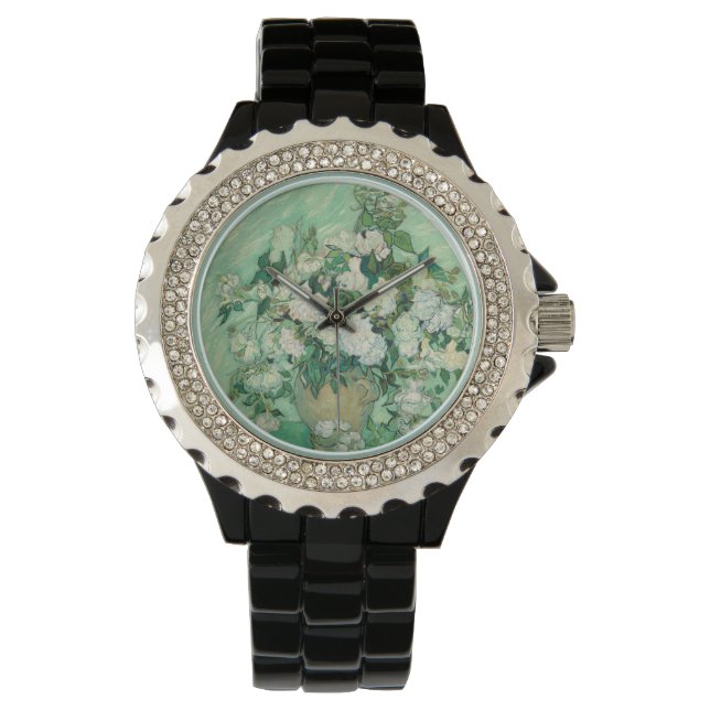 Roses by Vincent Van Gogh  Watch (Front)