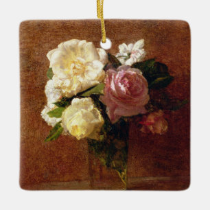 Roses Ceramic Ornament