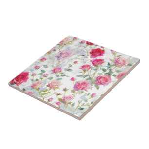 Roses Ceramic Tile