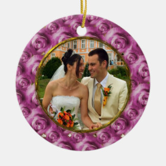 Roses Ceramic Tree Decoration