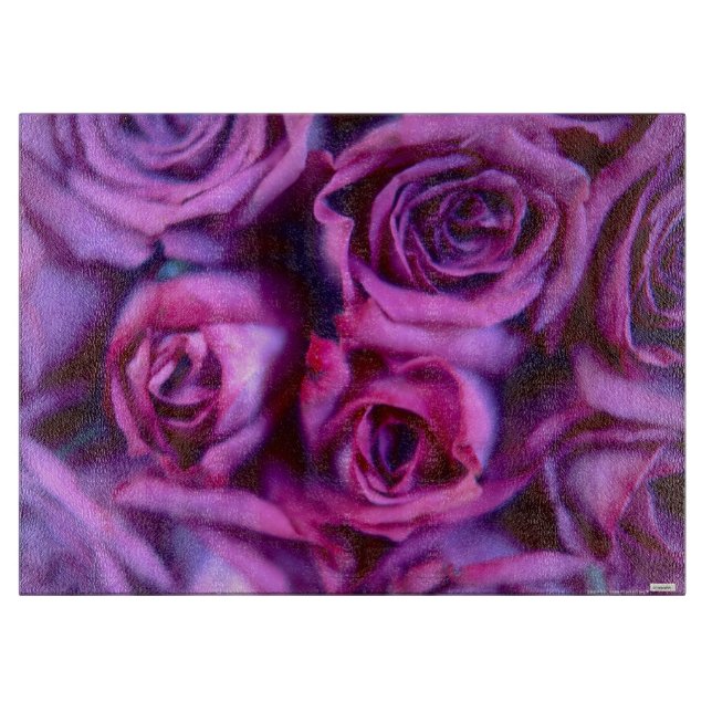 Roses Cutting Board (Front)