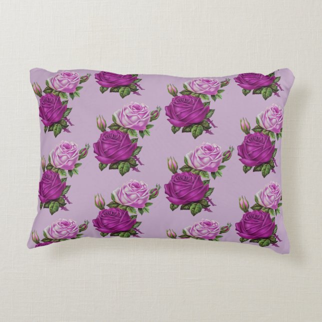 Roses Decorative Cushion (Back)