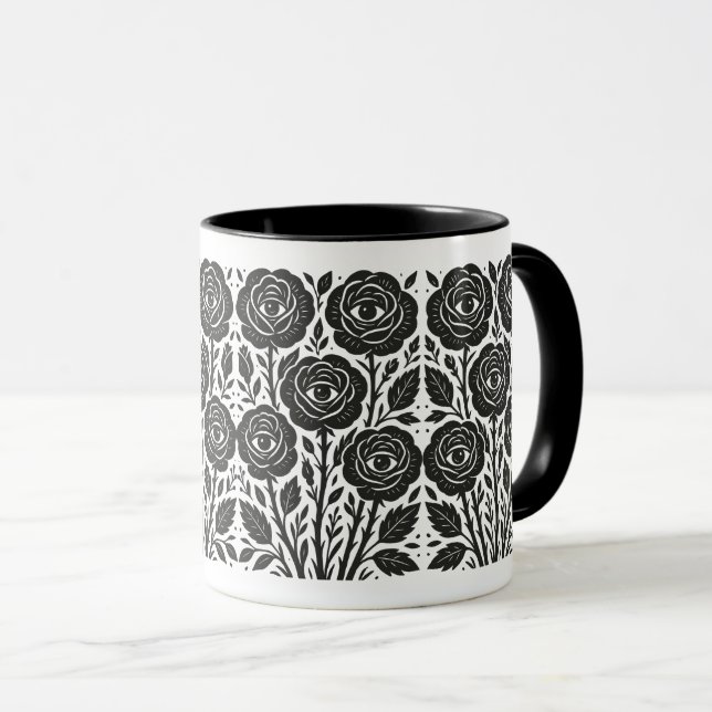 Roses Eyes Mug (Front Right)