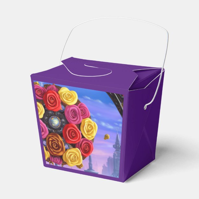 Roses Favour Box (Front Side)