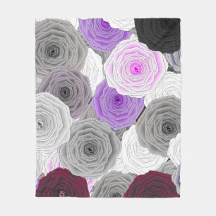 Roses Fleece Blanket