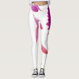 Roses floral green red Leggings lifewomenstyle