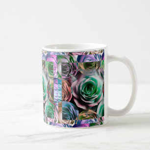 ROSES FLOWER ARTISTIC STYLE COFFEE MUG