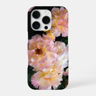 Roses Flowers , Pink Yellow Roses iPhone 16 Pro Case