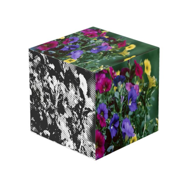 roses for life cube (Front Angled)