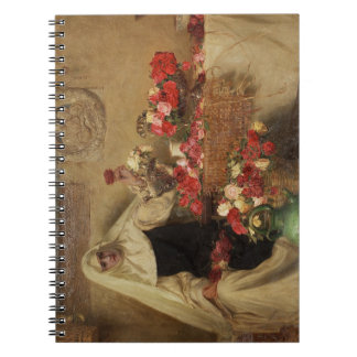 Roses For Saint Dorothea's Day (by Herbert Draper) Notebook