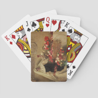 Roses For Saint Dorothea's Day (by Herbert Draper) Playing Cards