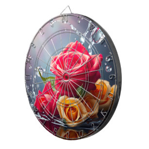 Roses for the Elegant Dartboard