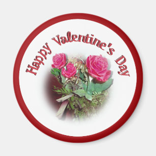 Roses for Valentine's Day Magnet