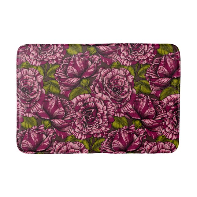 Roses for you bath mat (Front)