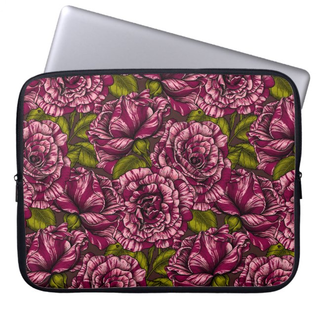 Roses for you laptop sleeve (Front)